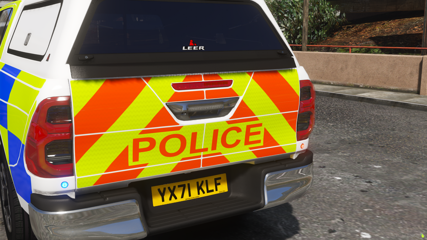 Marked Response Toyota Hilux 2021