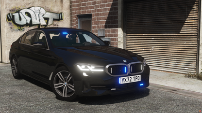 Unmarked Traffic BMW 530D 2022