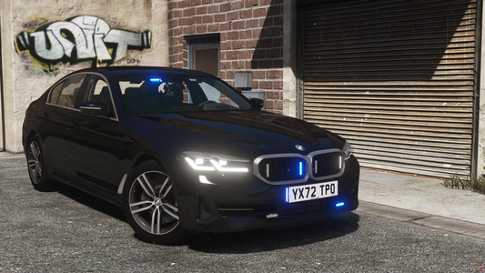 Unmarked Traffic BMW 530D 2022