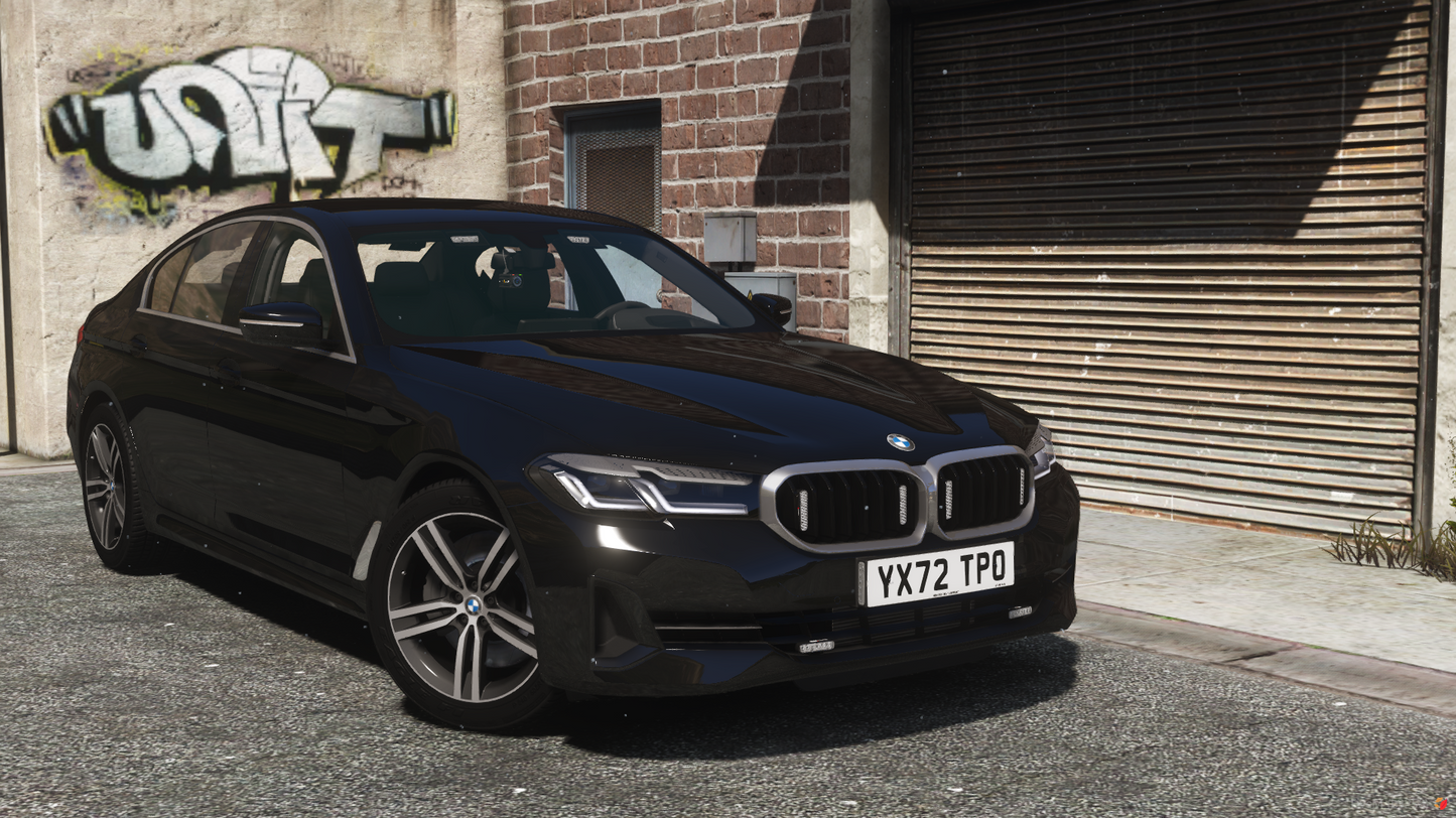 Unmarked Traffic BMW 530D 2022
