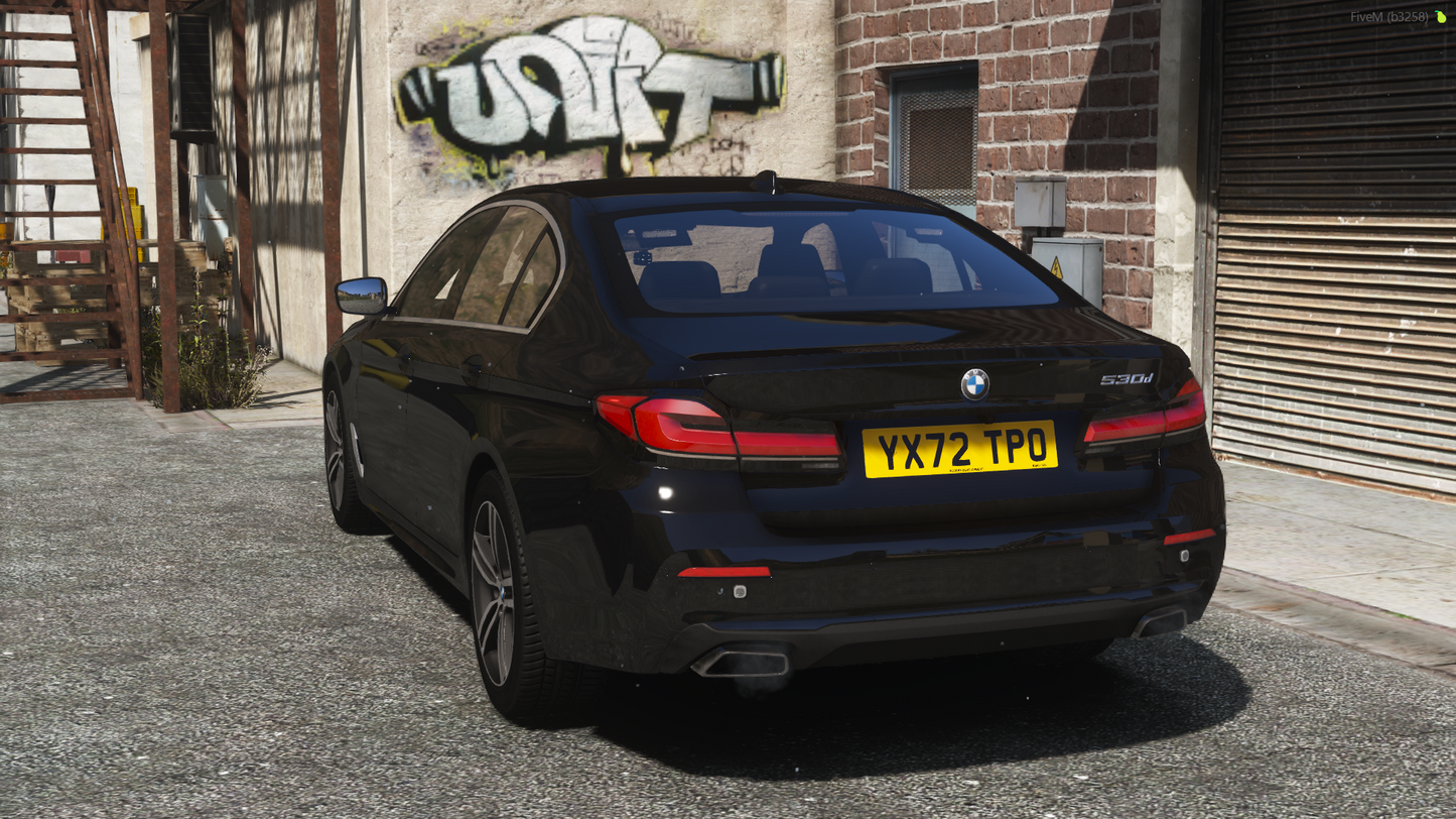 Unmarked Traffic BMW 530D 2022