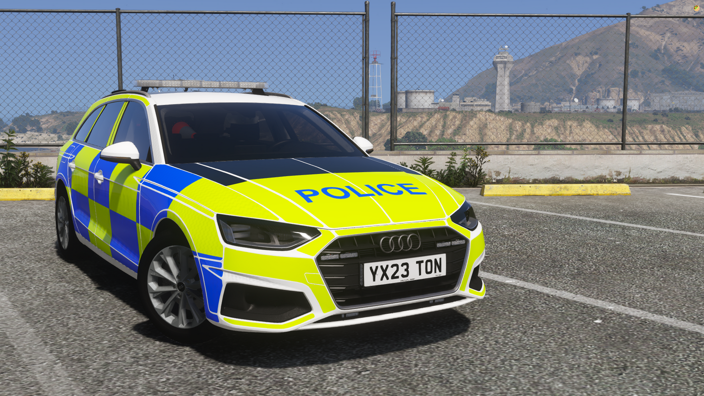 Marked Traffic Audi A4 Avant 2023