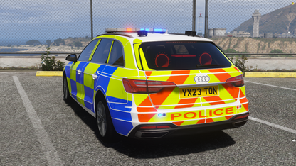 Marked Traffic Audi A4 Avant 2023