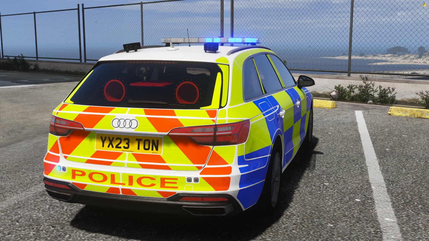Marked Traffic Audi A4 Avant 2023