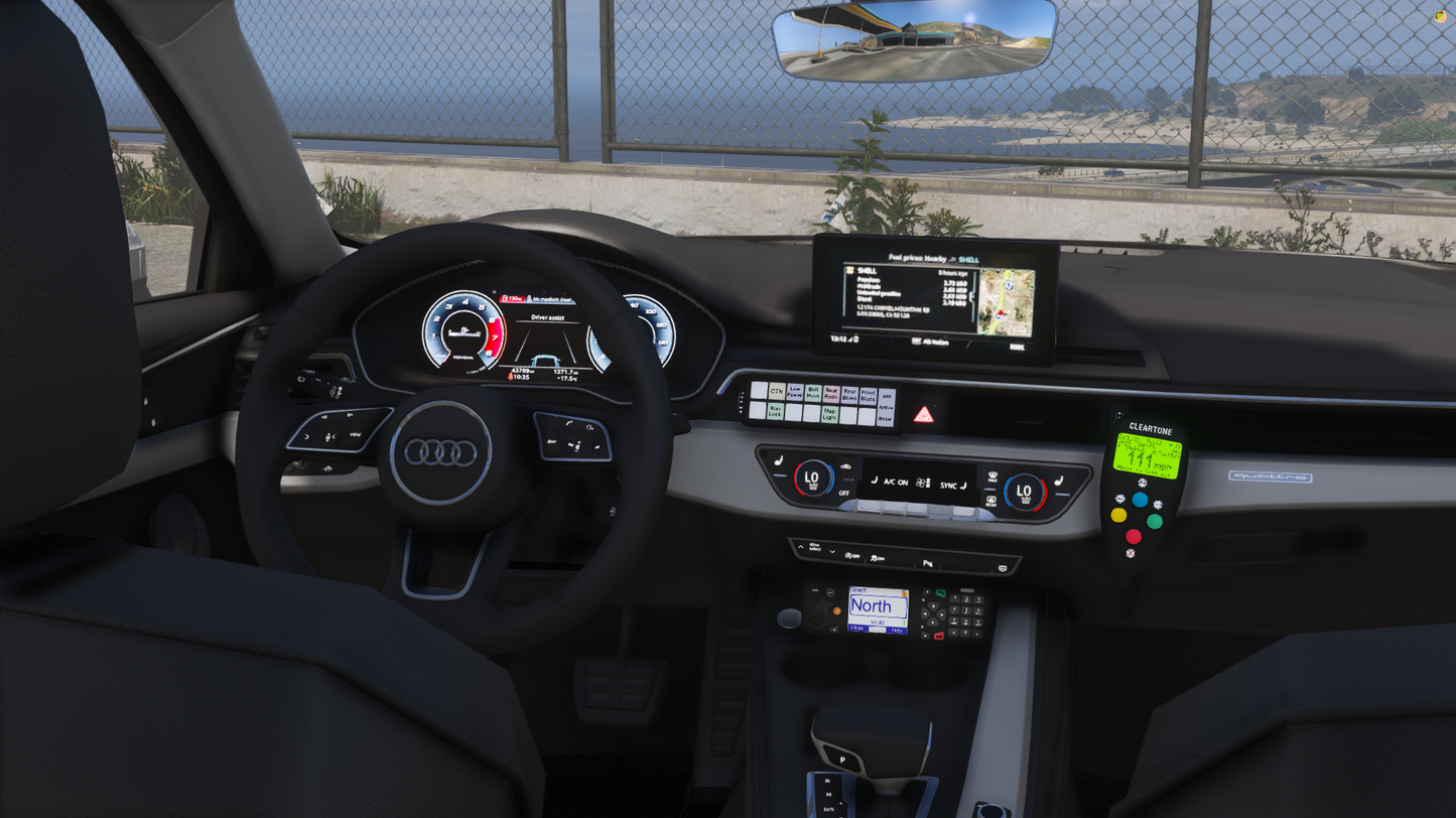 Marked Traffic Audi A4 Avant 2023