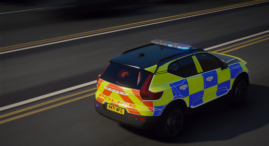 Marked Traffic Volvo XC40 2021