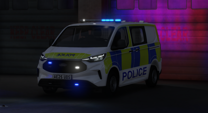 Marked Ford Transit Station Van 2025