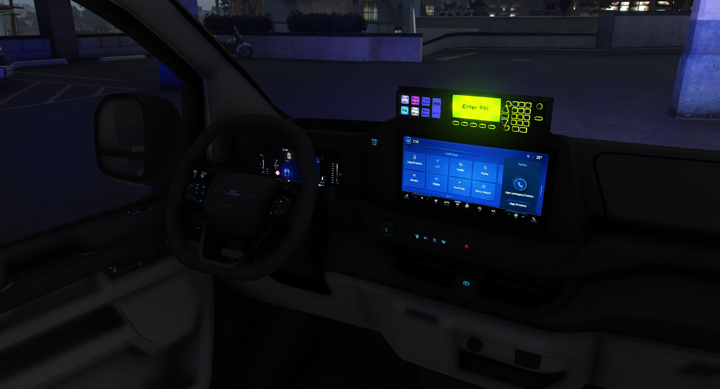 Marked Ford Transit Station Van 2025
