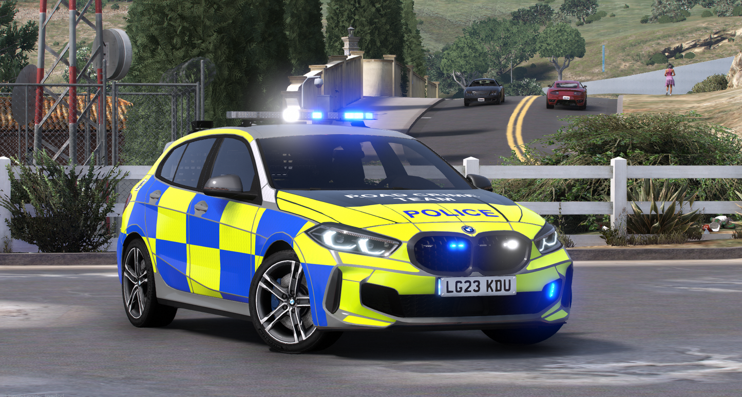 Marked Road Crime Team BMW M135i 2023