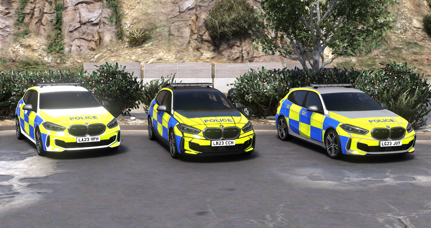 Marked Road Crime Team BMW M135i 2023