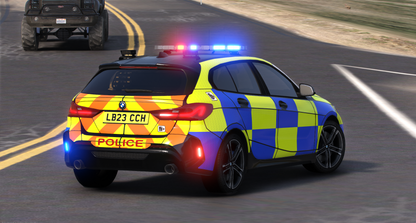 Marked Road Crime Team BMW M135i 2023