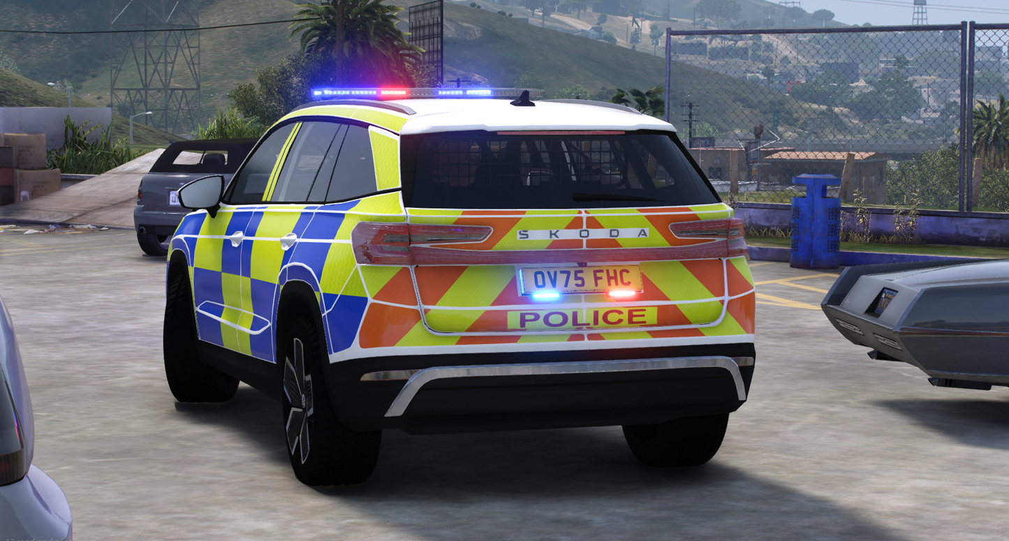 Marked Response Skodia Kodiaq 2025