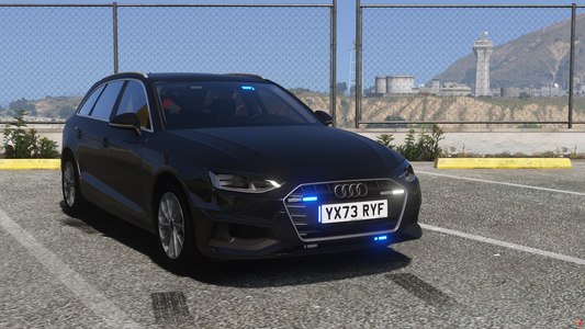 Unmarked Traffic Audi A4 Avant 2023