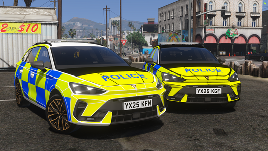 Marked Traffic Cupra Leon Estate 2025