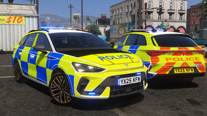 Marked Traffic Cupra Leon Estate 2025