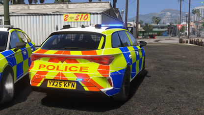 Marked Traffic Cupra Leon Estate 2025