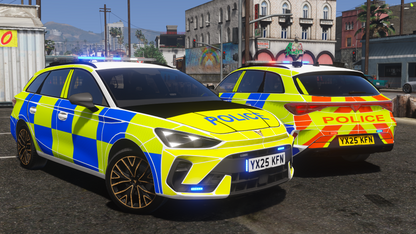 Marked Traffic Cupra Leon Estate 2025