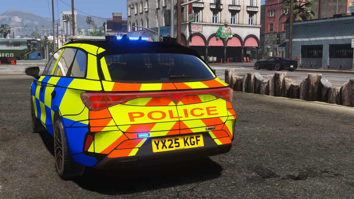 Marked Traffic Cupra Leon Estate 2025