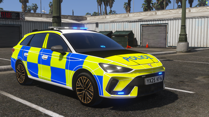 Marked Traffic Cupra Leon Estate 2025