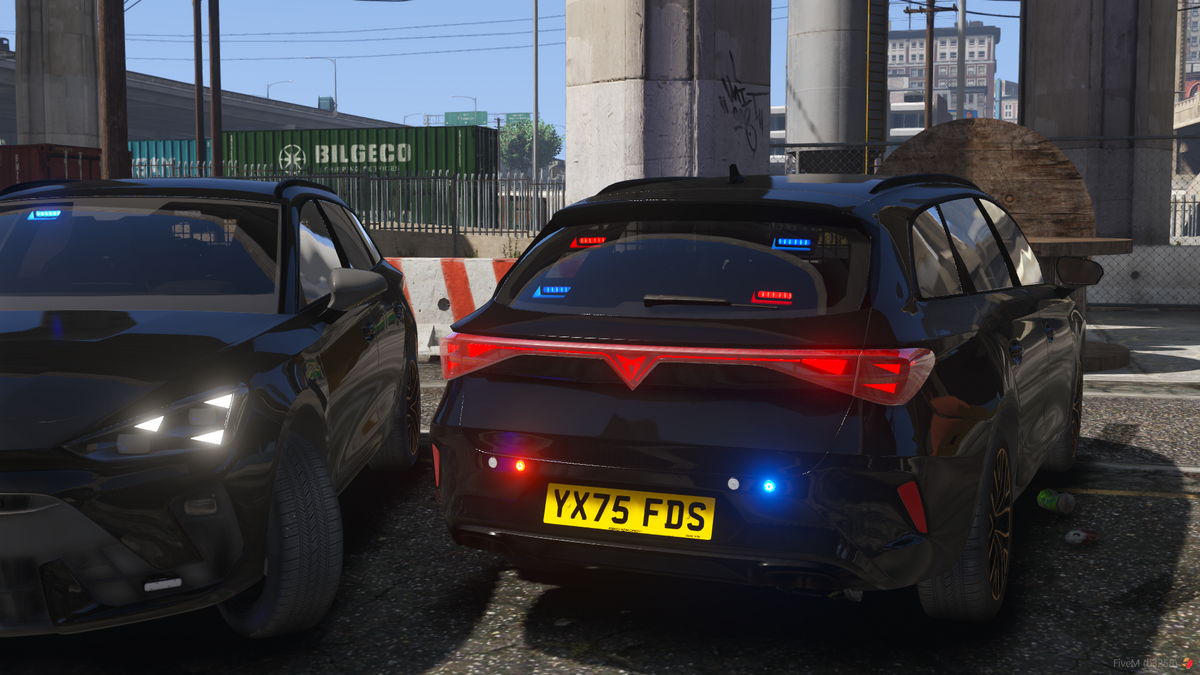 Unmarked Traffic Cupra Leon Estate 2025