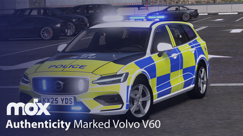 Marked Traffic Volvo V60 2025