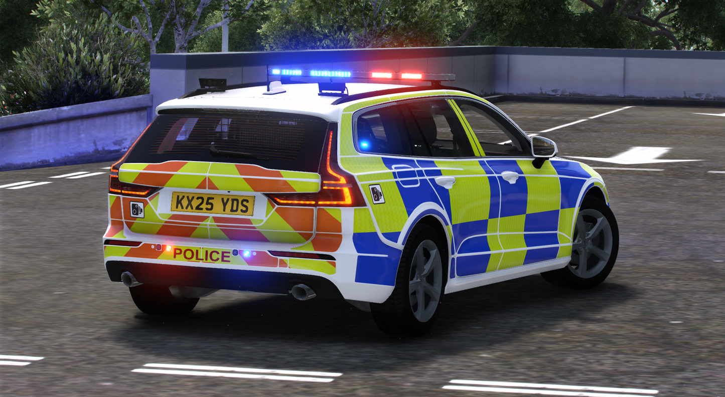 Marked Traffic Volvo V60 2025