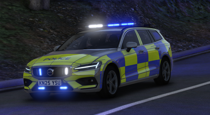 Marked Traffic Volvo V60 2025