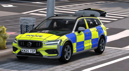 Marked Traffic Volvo V60 2025