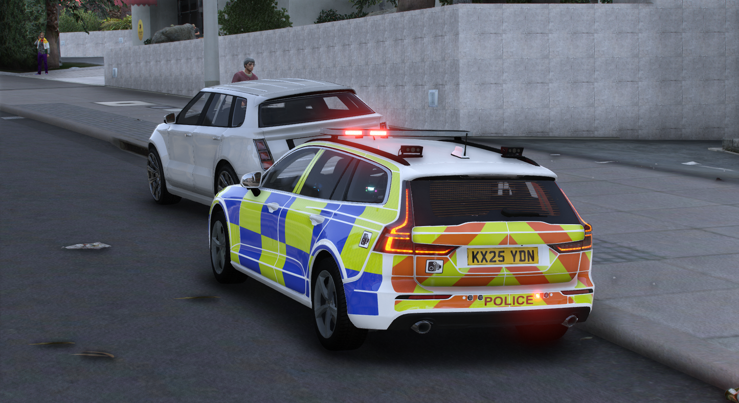 Marked Traffic Volvo V60 2025