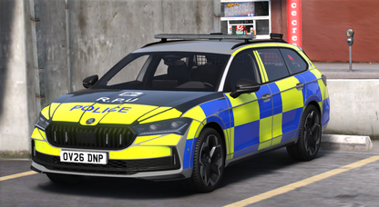 Marked Traffic Skoda Superb 2025