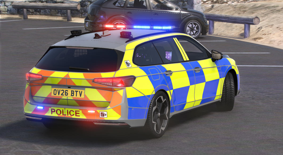 Marked Traffic Skoda Superb 2025