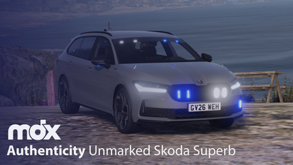 Unmarked Traffic Skoda Superb 2026