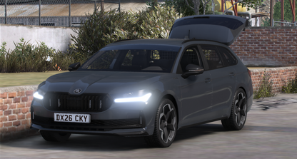 Unmarked Traffic Skoda Superb 2026