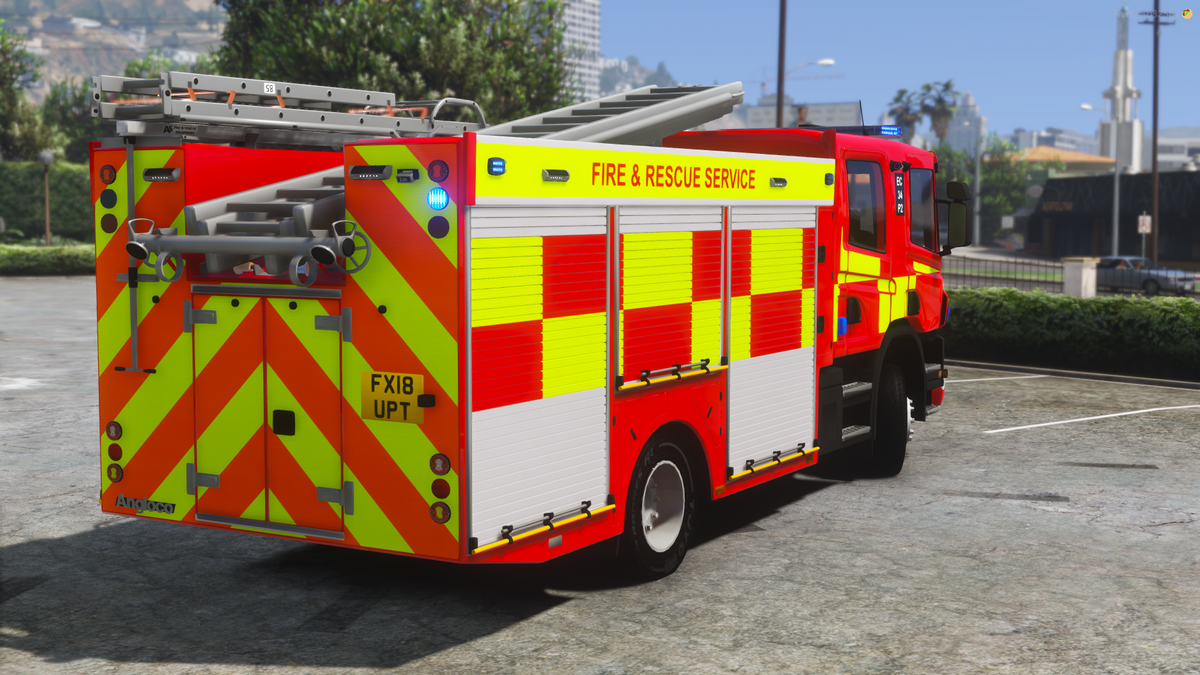 Generic Scania P280 Fire Truck 2018