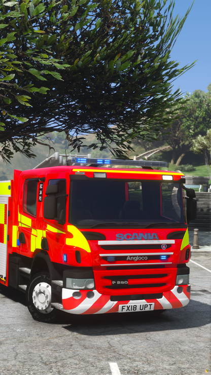 Generic Scania P280 Fire Truck 2018