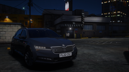 Metropolitan Police Unmarked Skoda Superb Non ELS