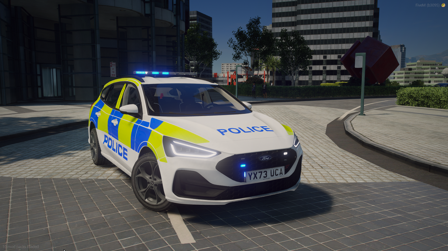 Fictional Marked Ford Focus ST Estate 2023