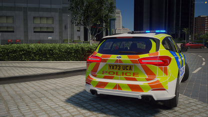 Fictional Marked Ford Focus ST Estate 2023