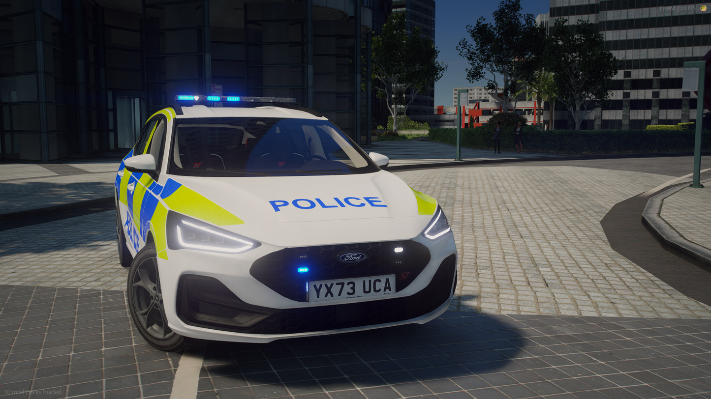 Fictional Marked Ford Focus ST Estate 2023
