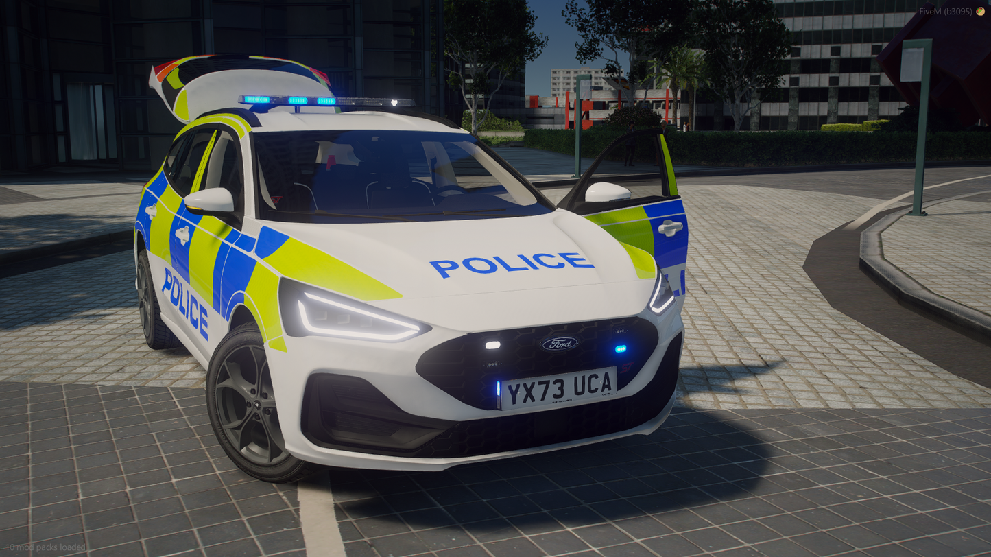 Fictional Marked Ford Focus ST Estate 2023