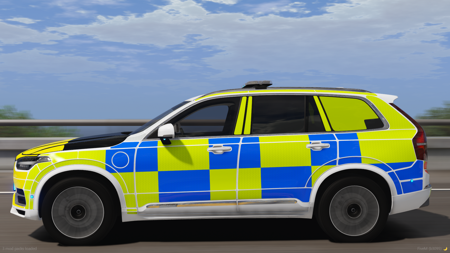 Marked Police Demonstrator Volvo XC90 2022