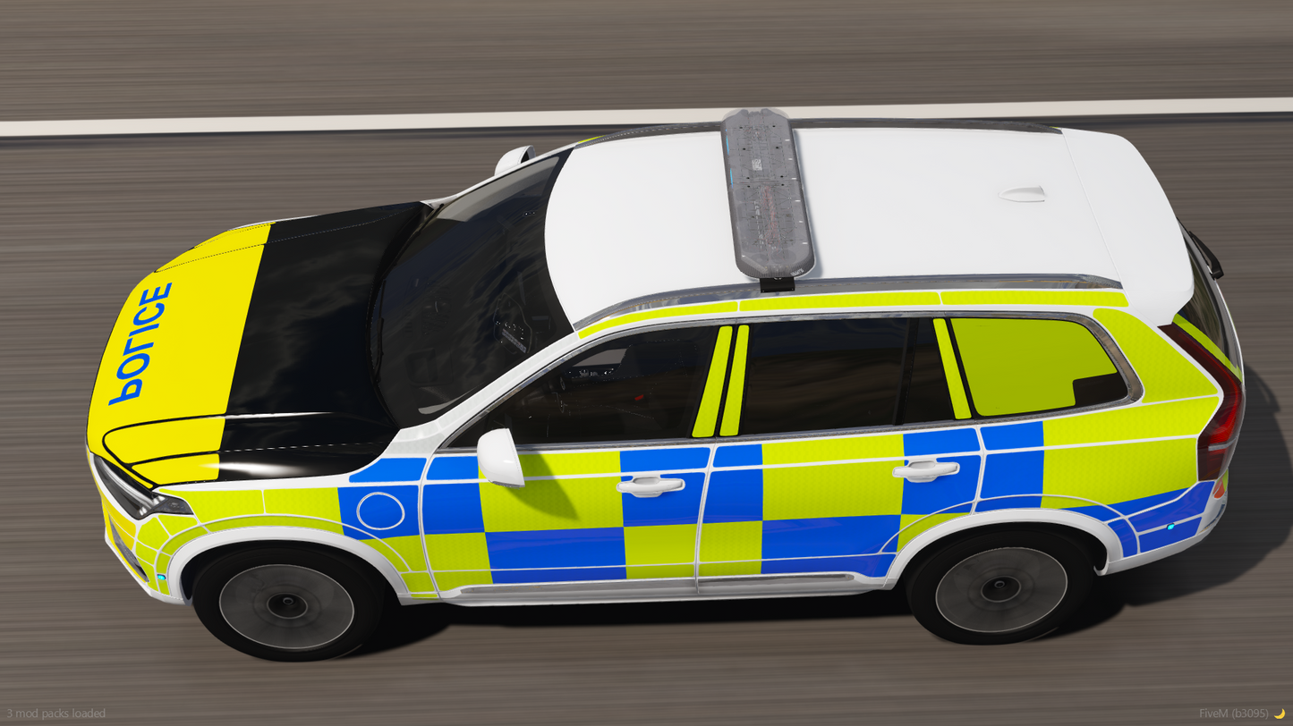 Marked Police Demonstrator Volvo XC90 2022