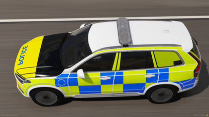 Marked Police Demonstrator Volvo XC90 2022