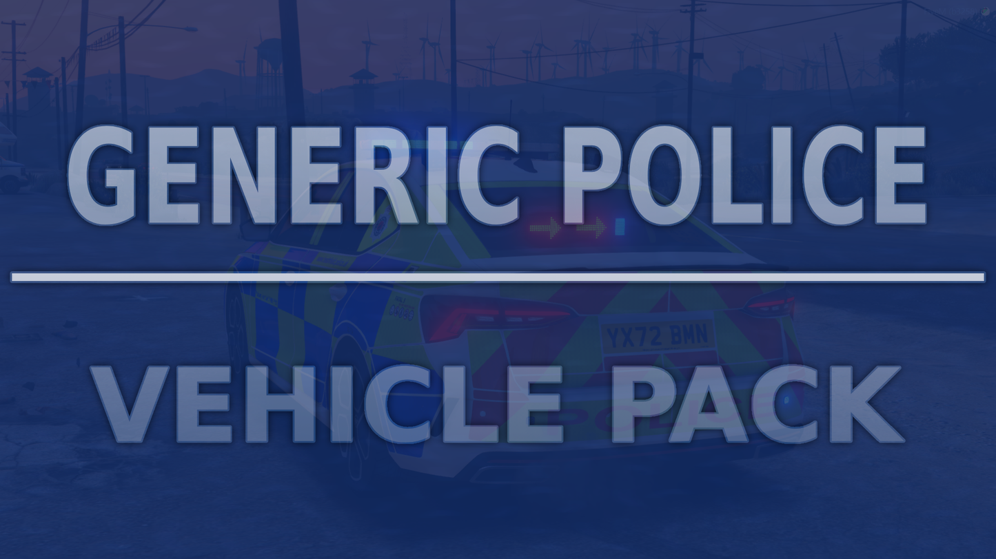 Generic Police Vehicle Package Non-ELS