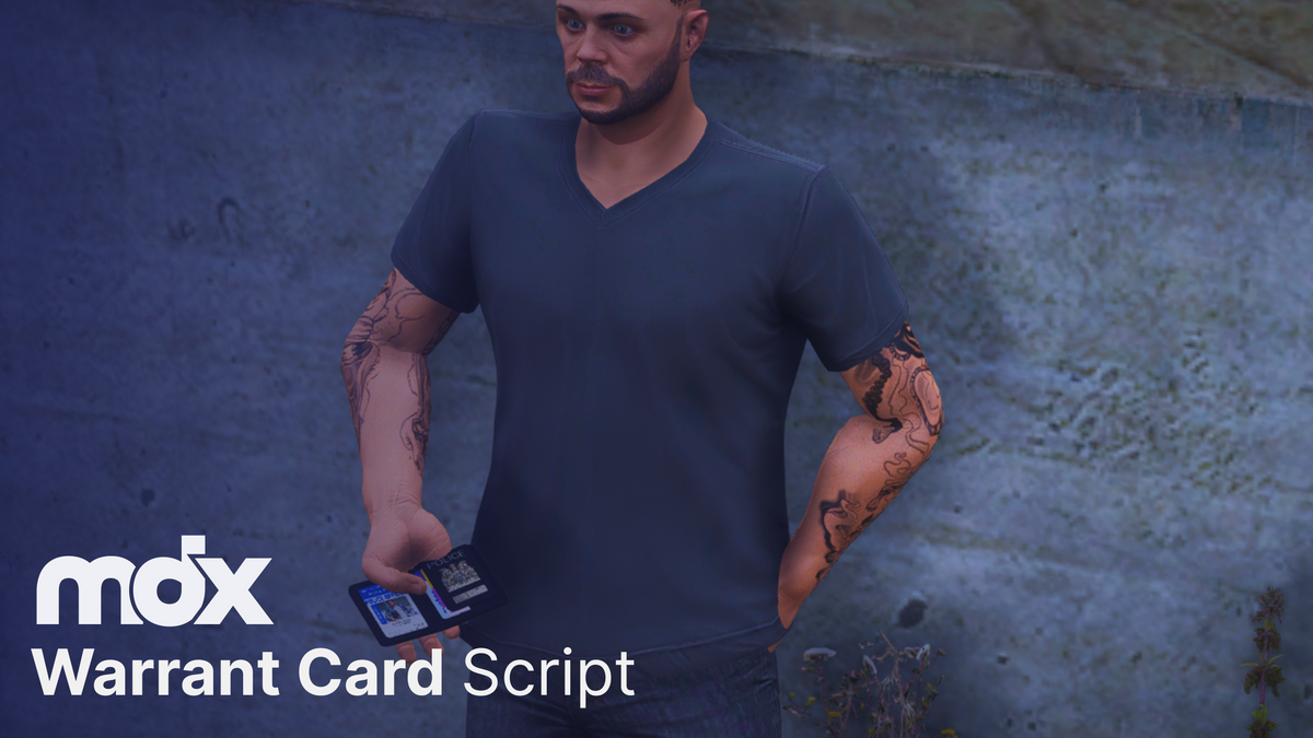 Warrant Card Script