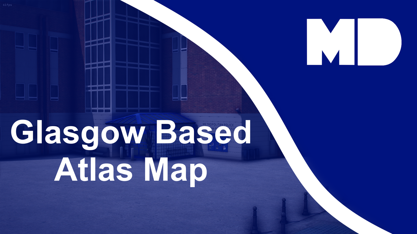 Glasgow Based Atlas Map