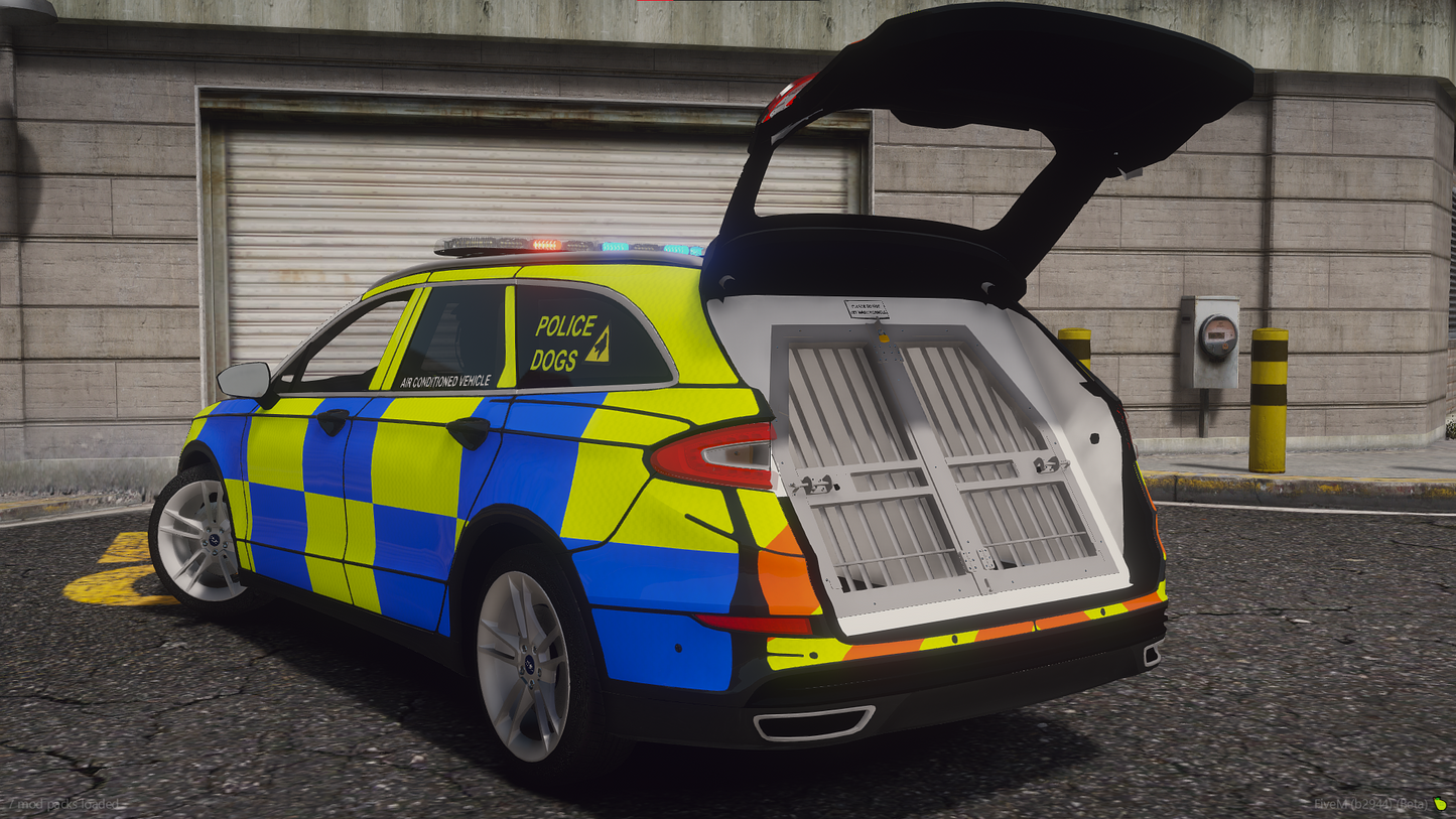 Marked Dogs Ford Mondeo 2016