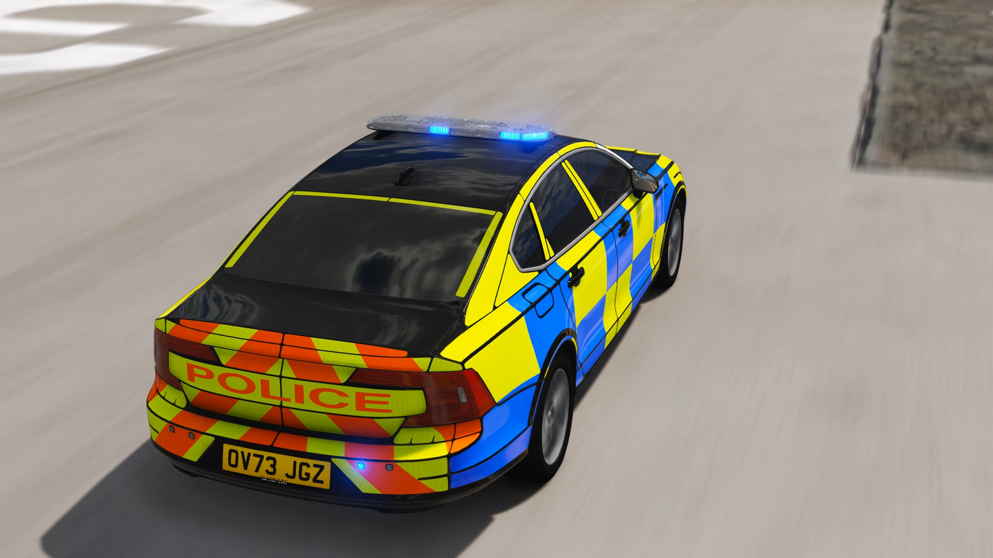 Police Demonstrator Volvo S90 2023