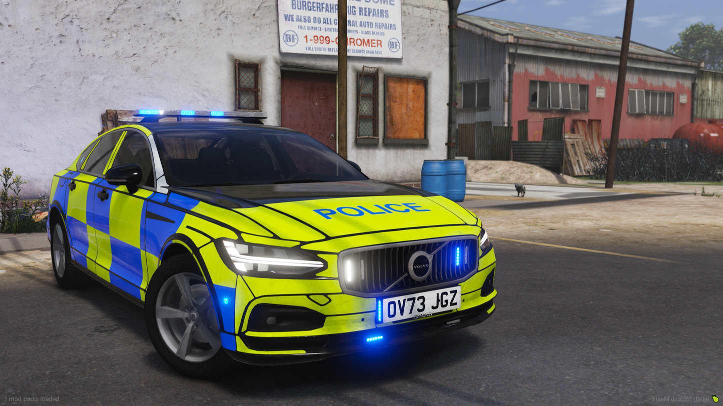 Police Demonstrator Volvo S90 2023