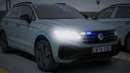 Generic Unmarked Traffic 2024 Volkswagen Touareg ELS